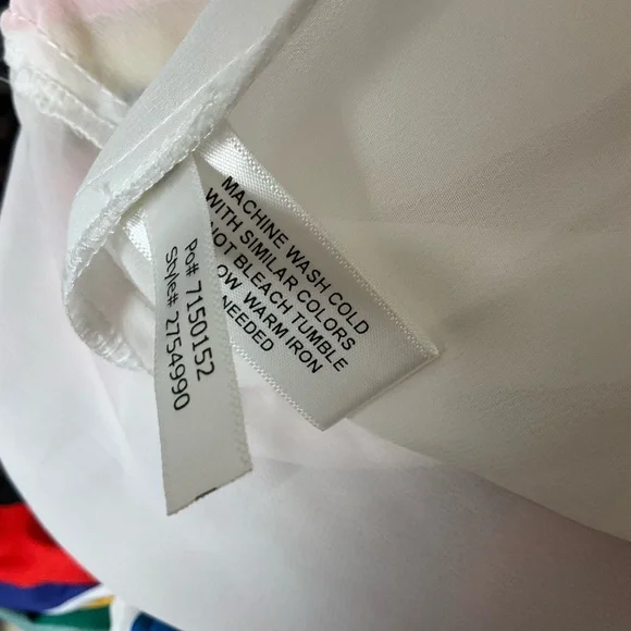 BOSTON PROPER sz 2 Pleated Wild Halter Maxi Sundress Multi - Picture 11 of 15